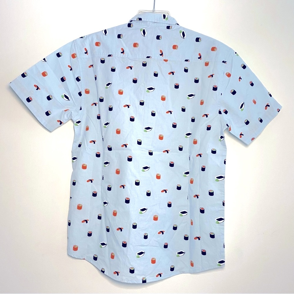 Creative Destruction - Sushi Theme Button Down Sh… - image 2